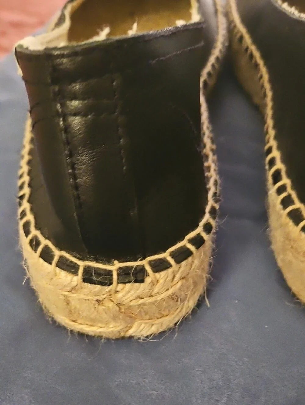 Soludos Dark Navy Blue Slip-On Espadrilles